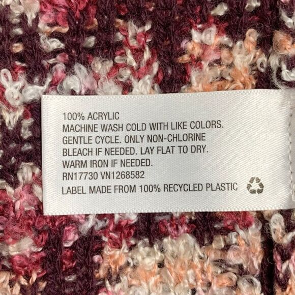 Mossimo Women’s Size L/XL Aztec Knit Oversized Open Front Cardigan - Picture 11 of 12